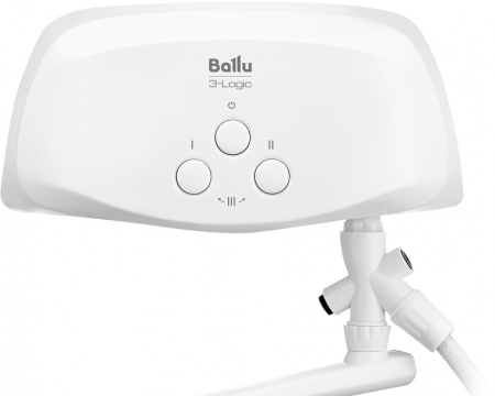 Электрический проточный водонагреватель 5 кВт Ballu 3-logic TS (5,5 kW) - кран+душ в Москве