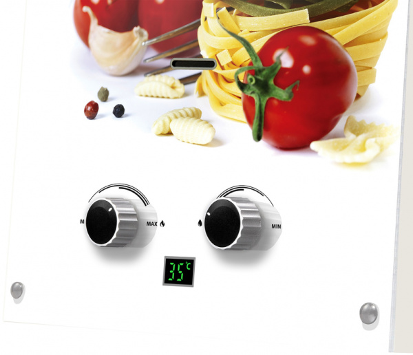 Газовый проточный водонагреватель Ballu GWH 10 Fiery Glass Pasta в Москве